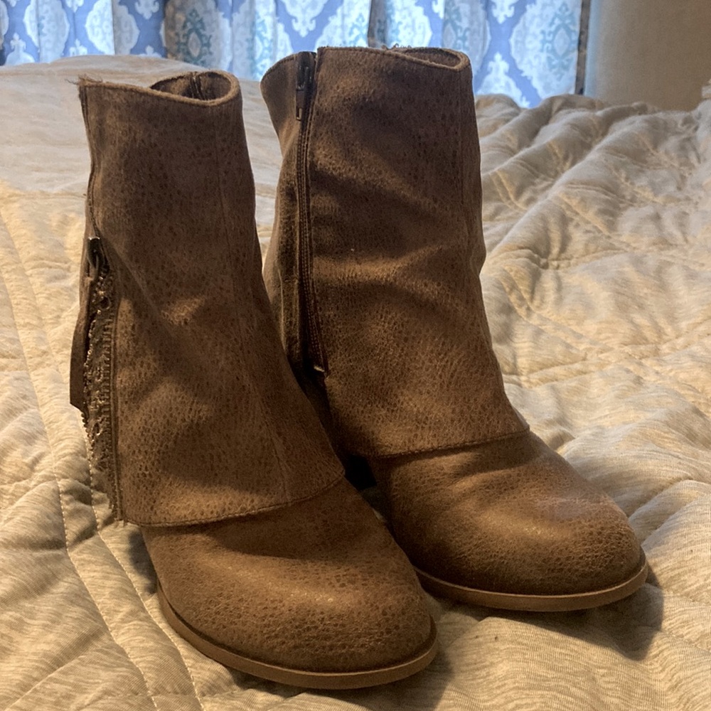 Not Rated heeled booties.